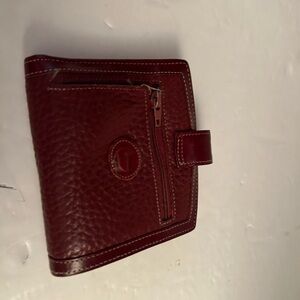 Burgundy Dooney & Bourke wallet